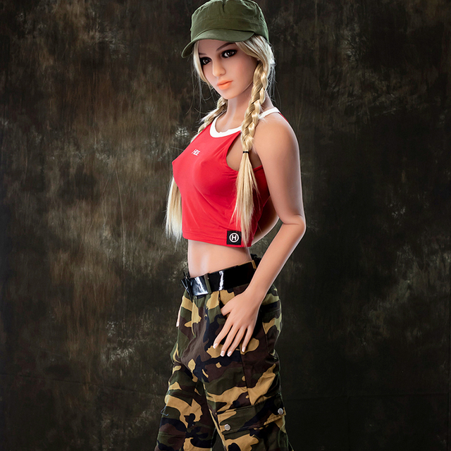 140cm (4ft 7)  Wheat Medium Breast Brown Eyes TPE Sex Doll，In US Stock