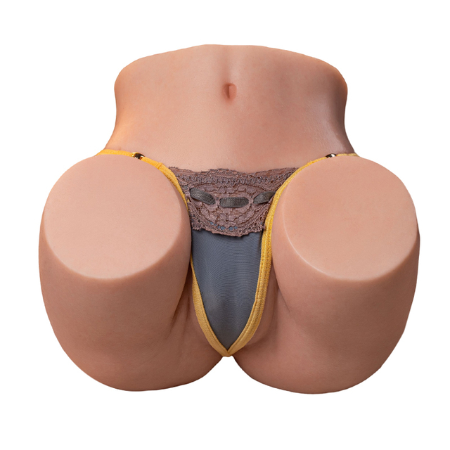 3.7 kg All-Silicone Butt Mold with Constant-Temperature Suction Clamp for a Cloud-Like Experience，In US Stock